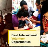 Best  International Volunteer opportunities, Vacations and Projects Abroad for  2020-21 