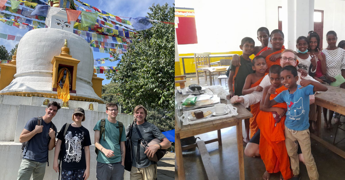 Viva y permanezca en un monasterio budista mientras se une a programas y oportunidades de voluntariado internacional en el extranjero