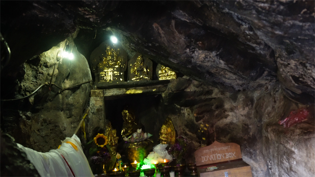 asura cave buddhist meditation
