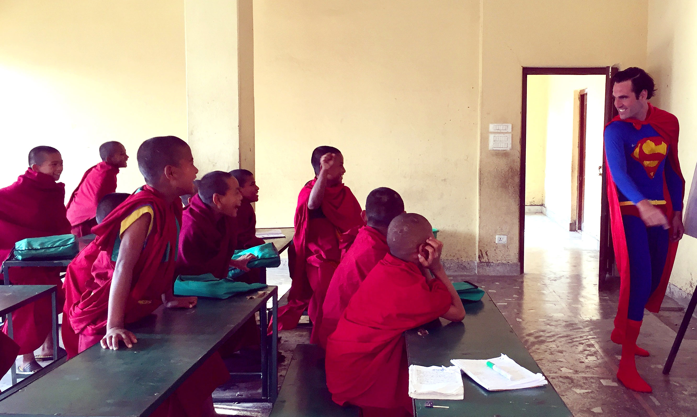 Being the Superman of Monk Kids: My Stay in Buddhist Monastery