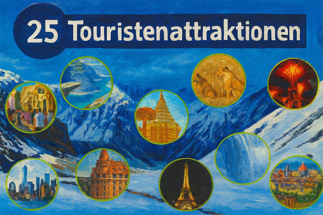 Die 25 besten Touristenattraktionen der Welt für 2025: Unsere freiwilligen Reisenden haben sie geteilt
