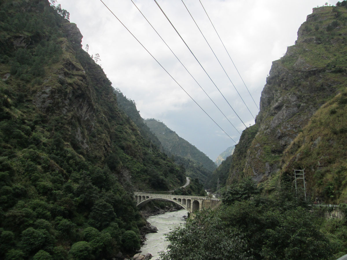 bhotekoshi river before flood