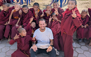 My first time visiting and staying in a Buddhist Monastery!