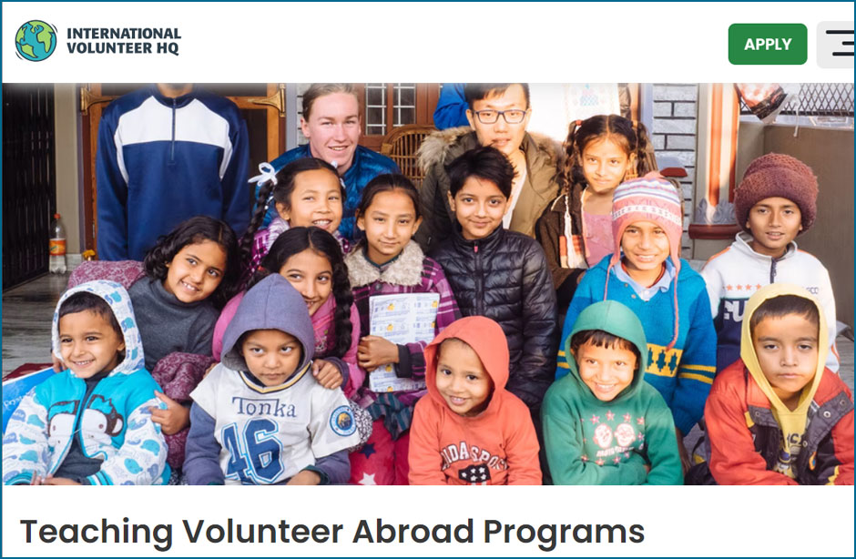 International Volunteer HQ teach abroad  
