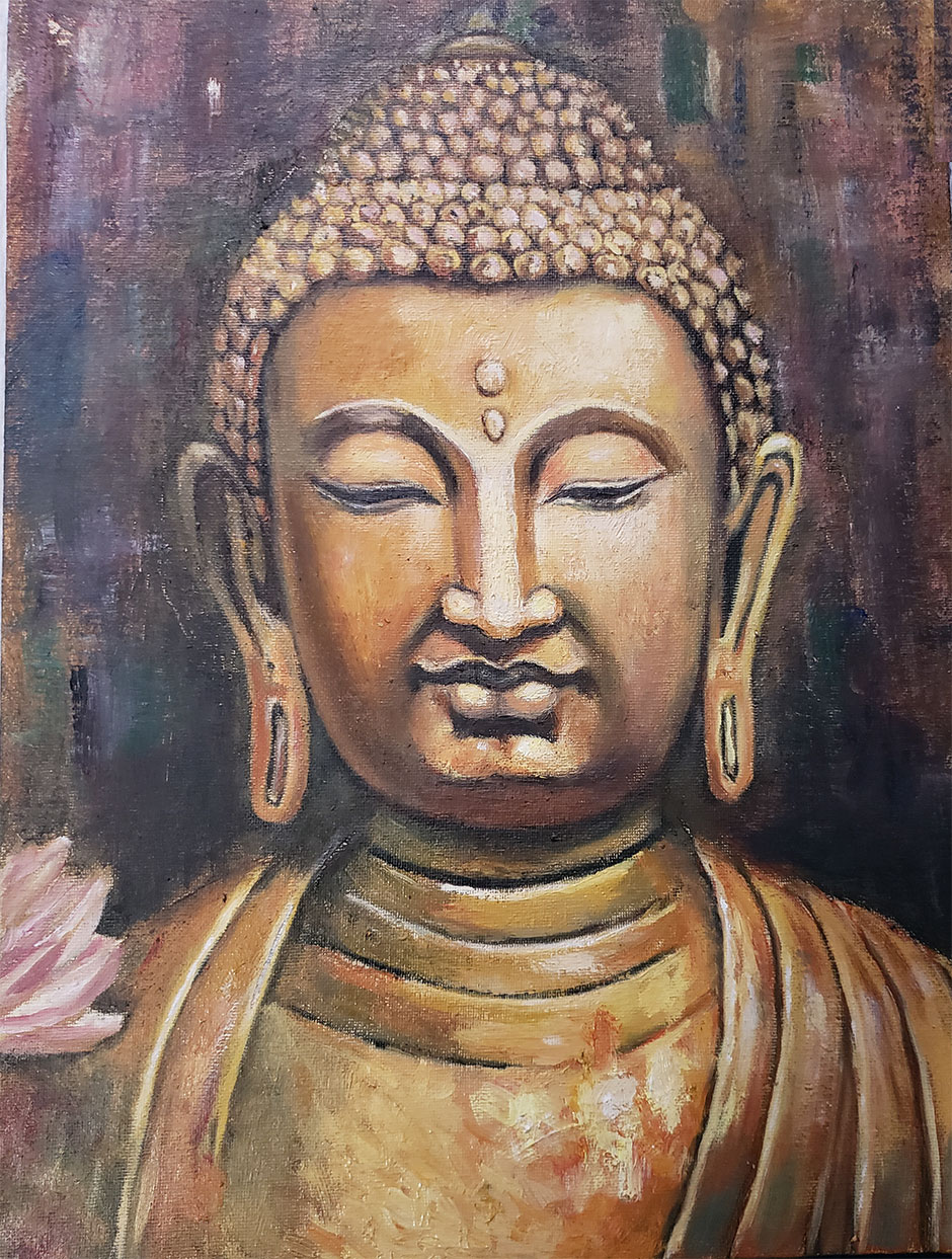 Into a Buddha's Painting: Story Behind the Art