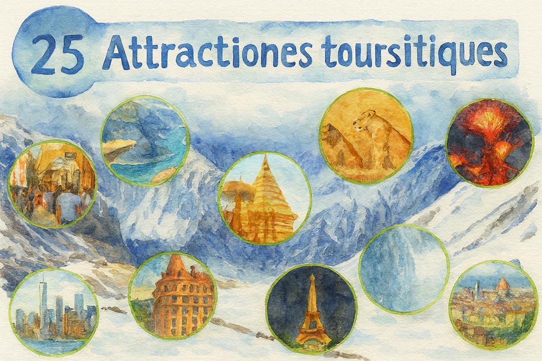 Les 25 meilleures attractions touristiques du monde pour 2025 : selon nos voyageurs bénévoles