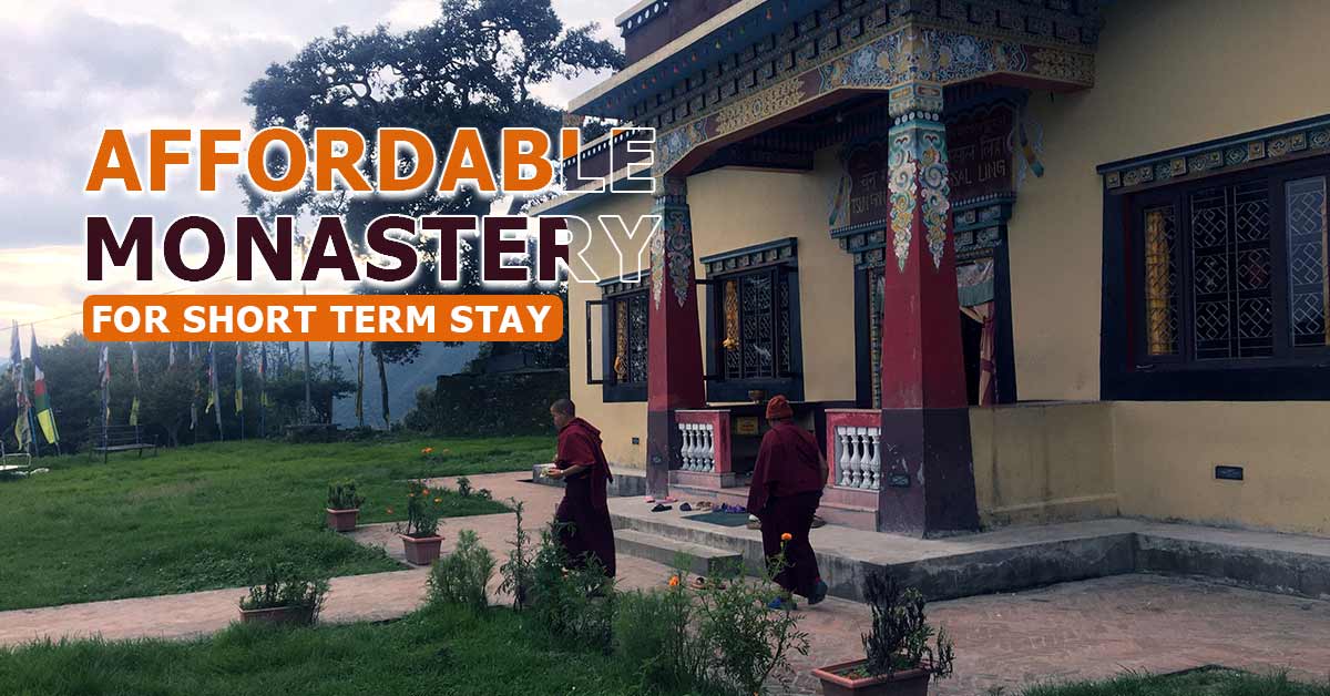 Which Buddhist Monasteries Provide Affordable Short Term Stays?