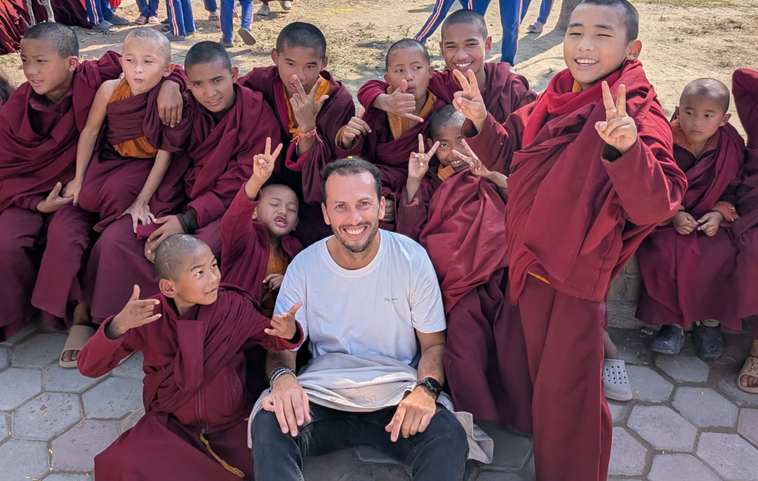 My first time visiting and staying in a Buddhist Monastery!