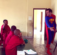 Being the Superman of Monk Kids: My Stay in Buddhist Monastery