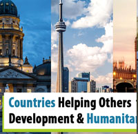   Countries Helping Others for Development and Humanitarian Projects  