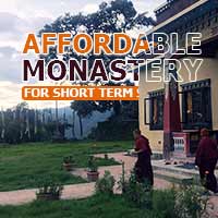 Which Buddhist Monasteries Provide Affordable Short Term Stays